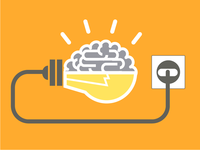 Brain in Light Bulb